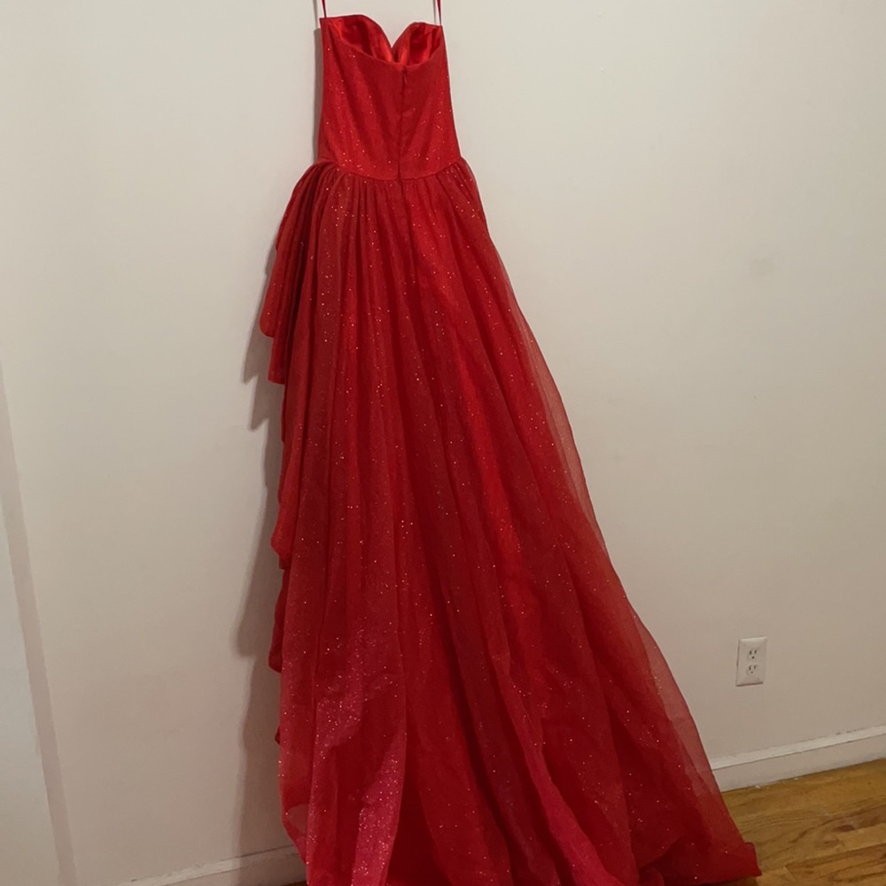 Red Pageant Dress - Picture 6 of 6